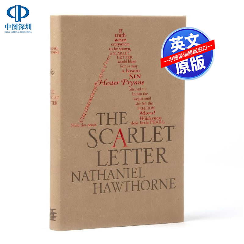 英文原版 Word Cloud系列 红字 霍桑 The Scarlet Letter (Word Cloud Classics)