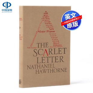 英文原版 Word Cloud系列 红字 霍桑 The Scarlet Letter (Word Cloud Classics)