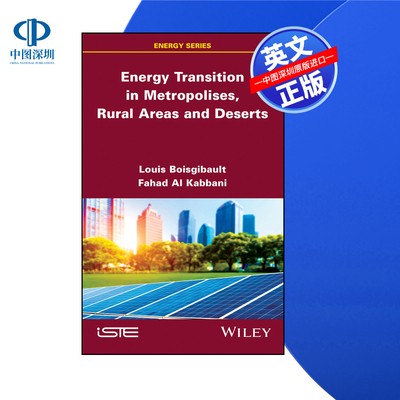 【预售 按需印刷】Wiley出版 都市、农村和沙漠的能源转型 Energy Transition in Metropolises, Rural Areas 进口英文正版书籍