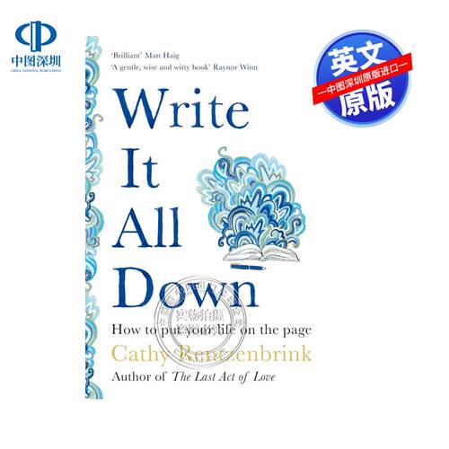 现货英文原版 记录一切 Write It All Down