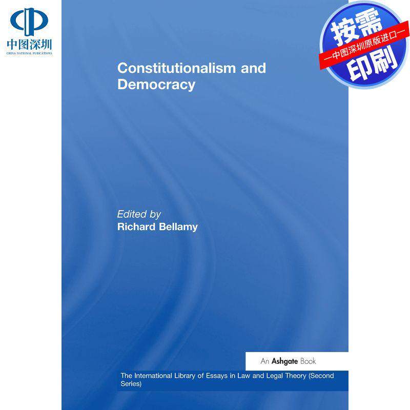 预售【按需印刷】英文原版 宪政主义与民主 Constitutionalism and Democracy 原装进口正版书籍