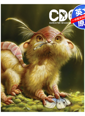 英文原版 人物设计季刊 Character Design Quarterly 21 角色设计教程指南  Amelia Bothe 专业插画师人物艺术爱好者作品集画册