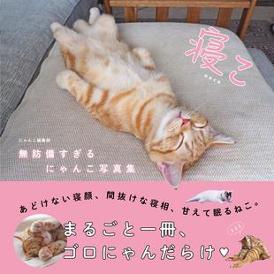 無防備すぎるにゃんこ写真集 猫咪睡颜写真集 正版 深图日文 进口书籍 寝こ 日本原装 现货 萌宠摄影集