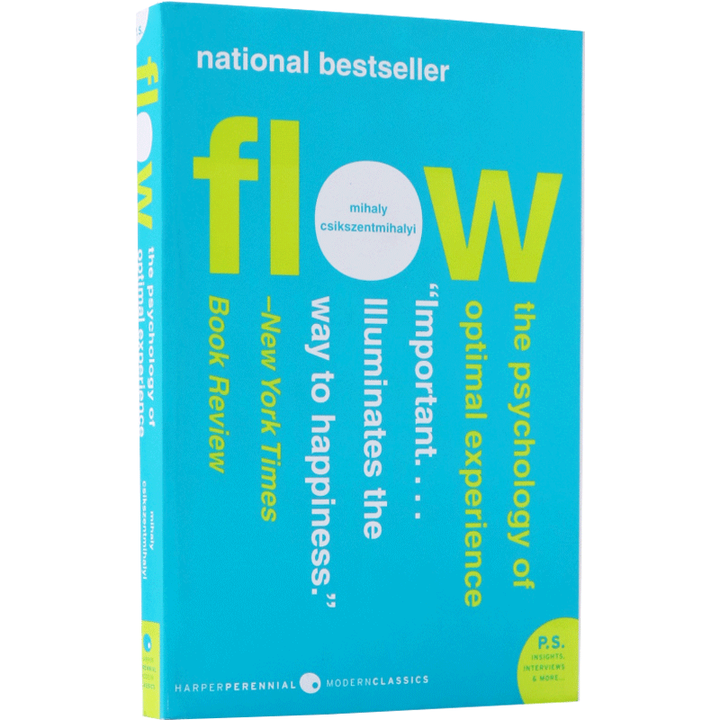 英文正版当下的幸福Flow