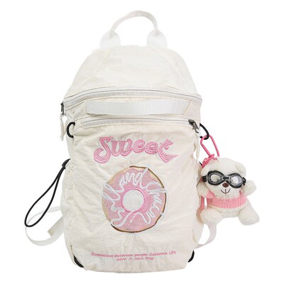 日本代购ballchain日常出行简约休闲户外新背包女登山包学生书包