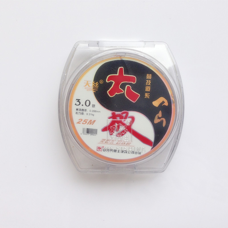 钓鱼王天丝鱼线25米竞技黑坑图片