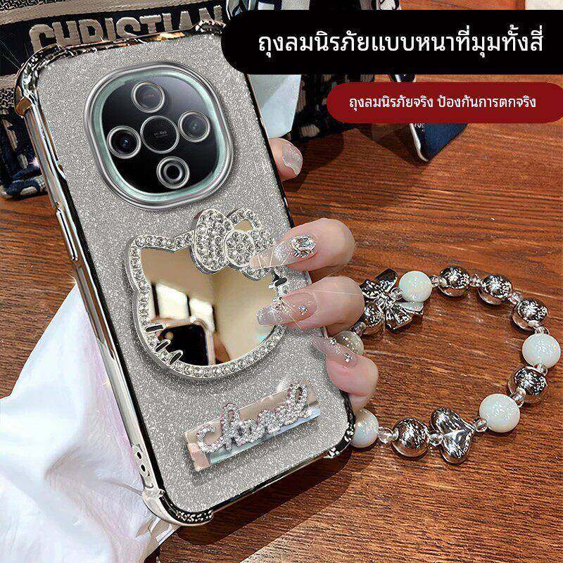 适用VIVOY300PRO水钻KT猫手机壳Y200i全包Y100四角防摔78气囊77E轻奢76S女52S新款35+专用36T保护套ins风17/C