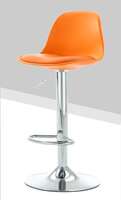 Bar stools, modern and simple Nordic style, front desk chairs, height-adjustable chairs, home high stools, bar chairs, fashionable backrests and rotations thumbnail 5
