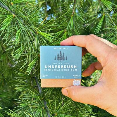 Organic MASTIC MINT miracle remineralizing chewing gum口香糖