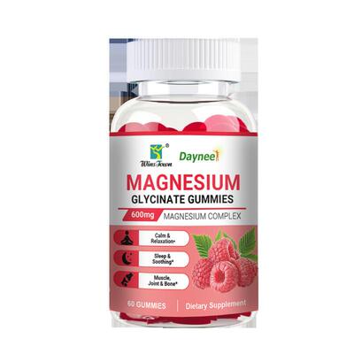 Supplement Magnesium Gummies Vitamins Magnesium Glycinat样品