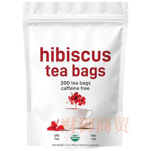 hibiscus tea bags木槿茶包2g*200袋 天然木槿花草本茶洛神花样品