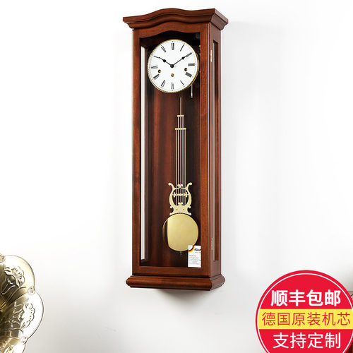 汉时金属实木欧式长款德国机芯