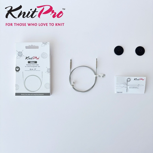 knitpro金属固定针绳棒针环形针毛衣针毛线针手工编织针工具全套