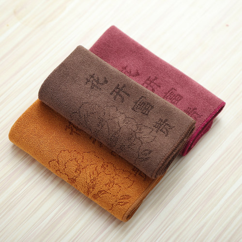 功夫茶巾高档吸水加厚桌布禅意