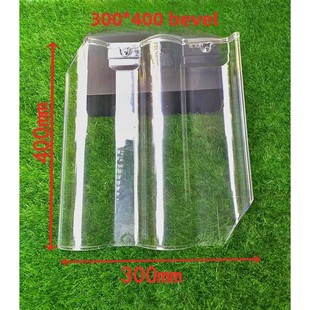 琉璃瓦采光透明有机采光瓦屋顶高分子亮瓦采光板老式透明瓦