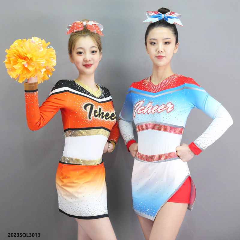 恋上团体服装花球啦啦操开幕式