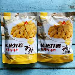 延边打糕特产美食朝鲜族打糕小吃打糕年糕糯米糕零食延吉打糕