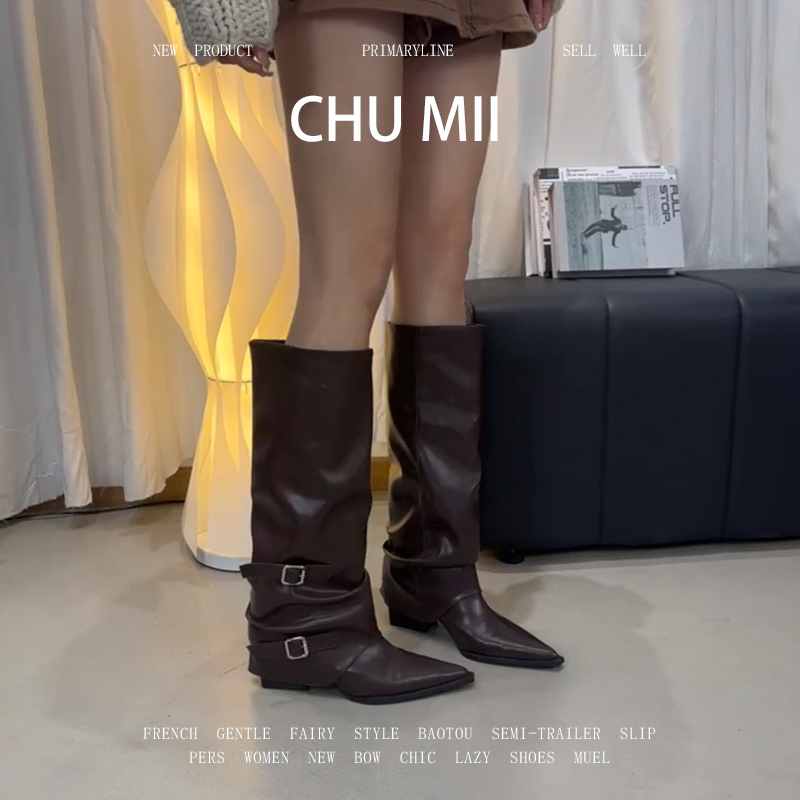 羊皮版~复古辣妹风真皮长