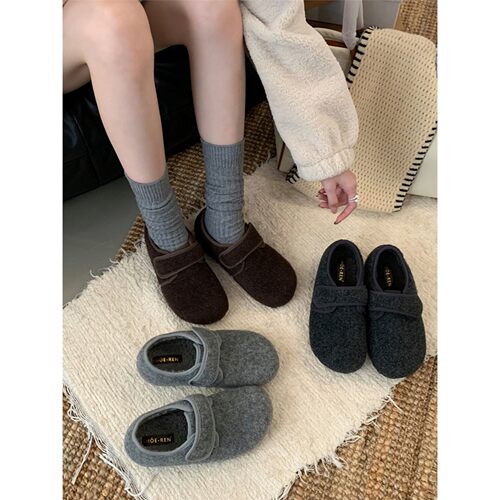 SHOE-REN内增高毛毛勃肯