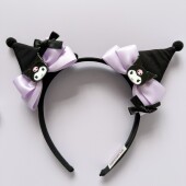 三丽鸥甜酷库洛米发饰发箍抓夹女生可爱头饰节日卡通少女对装 发夹