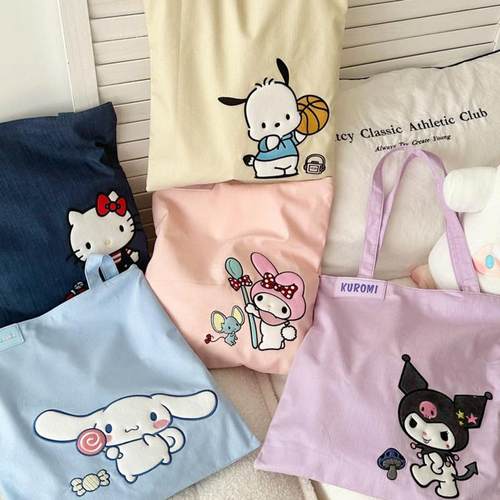 三丽鸥凯蒂猫布包包手提购物袋萌