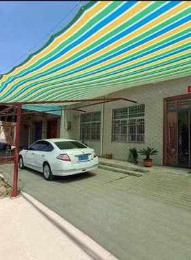 彩色 遮阳网 抗老化加密加厚包边打孔 户外庭院阳台花卉防晒隔热