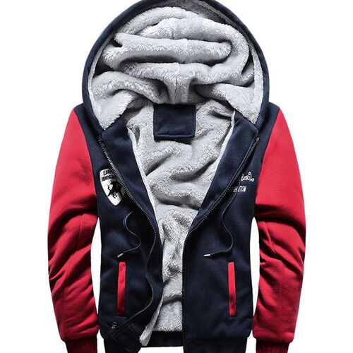 2018Men winter warm coats men hooded tracksuit jackets 5XL