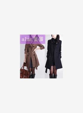 Winter Coat Women Long Cashmere Overcoats Woman Wool Coats