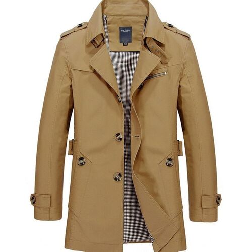 man New Winter jacket Men's Jackets Stand Collar long coats