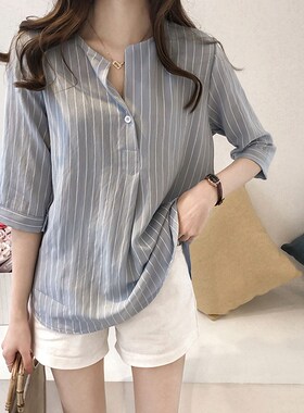 women blouse 2019 summer top casual fashion new sleeves lady