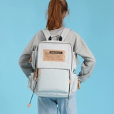 Вместительный и большой ранец, сумка через плечо, рюкзак, для средней школы, в корейском стиле, подходит для подростков, подходит для студента