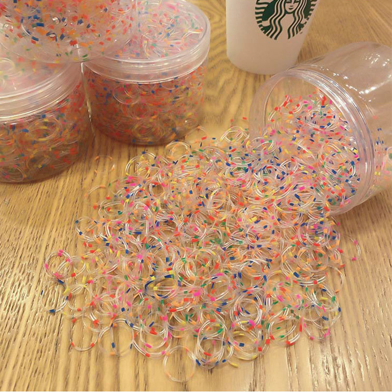 一次性可爱风宝宝彩色女童发圈