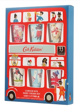 开市客 Cath Kidston伦敦巴士护手霜礼盒50g*6支
