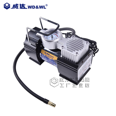 威达单缸金属充气泵 12V车载充气泵 点烟器充气 40880