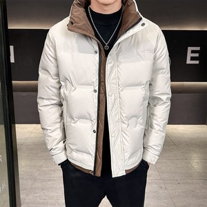 1404-2-GS7177—P149高品质印花50绒 棉衣潮流时尚简约休闲百搭1图片
