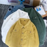 1404-2-S15-P65男女2023新款休闲精品牛仔夹克衫款，男装夹克，星座1404-2