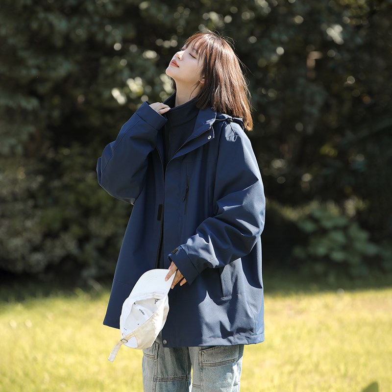 1404-1-2-9635219三合一一P125男女百搭新港风夹克男生外套,男装夹克,星座1404-2