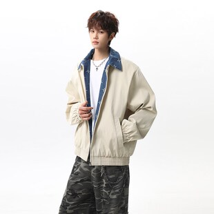 复古日系外套夹克 情侣 百搭潮男青少1404-99710-p66