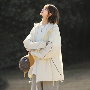 1404-2-7712-p45--2025休闲宽松青少年 防晒衣 百搭防风 外套图片