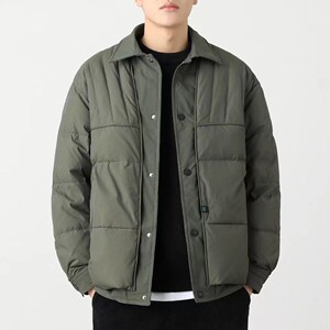 1404-2-D839—P189 高品质印花90绒羽绒服潮流时尚简约休闲百搭1图片