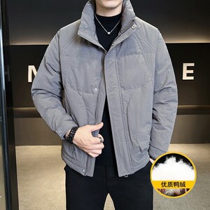 1404-2-7115-p165--2025休闲宽松青少年百搭 防风 防水羽绒服图片