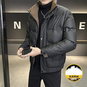 1404-2-7088-p130--2025休闲宽松青少年 百搭 防风 防水羽绒服图片
