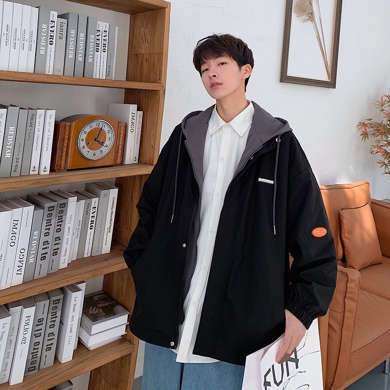 1404-3-S222-P50港风夹克外套高品质做工精细，男装夹克，星座1404-2