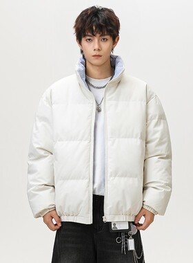 1404-2-99912-p65--2025休闲宽松青少年 百搭防风 防水棉衣外套