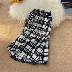 男夏款 新款 日系女装格子  日色短裤精品1404-1-DK319-P35图片