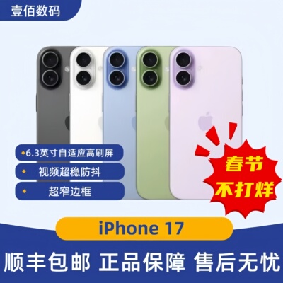 Apple/苹果iPhone17视频防抖双拍