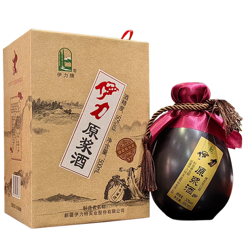 新疆白酒绵柔型伊力特 伊力原浆酒 s7 50度 净含量500ml整箱