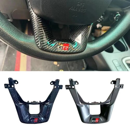 适用hilux海拉克斯Revo改装新款GR方向盘U型FORTUNER穿越者内饰品
