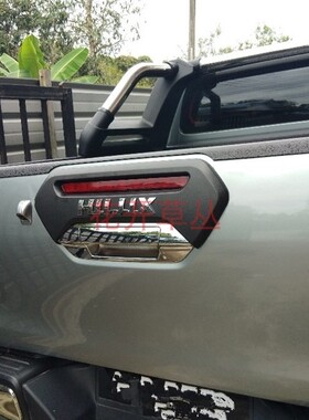 适用于后门拉手尾斗装饰 Hilux Revo Rocc TailGate 丰田海拉克斯