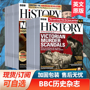 BBC History BBC历史杂志2023 历史国外刊杂志 订阅 24年订购英国原版 英语英文期刊 单期现货